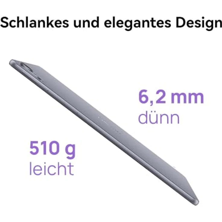 Huawei MatePad 11.5 (nur WLAN, 11.50", 256 GB, Grey), Tablet, Grau - Leichtes Unibody-Design aus Aluminiumlegierung – Bild 5