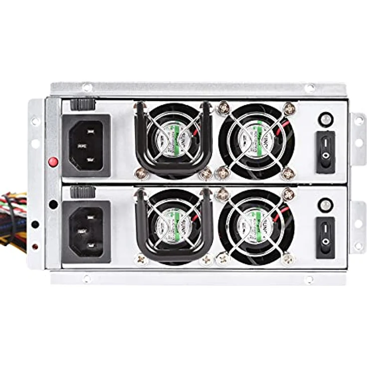 SilverStone GM500-S, Redundantes Mini-Netzteil 80 Plus Silver, 500W + 500W, kompaktes Design mit Hot-Swapping-Funktion – Bild 3