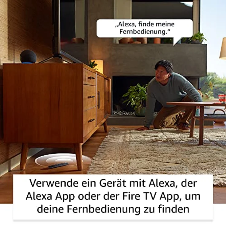 Alexa-Sprachfernbedienung Pro, mit Remote Finder, TV-Steuerungstasten und Tastenbeleuchtung, erfordert ein kompatibles Fire TV-Gerät – Bild 2