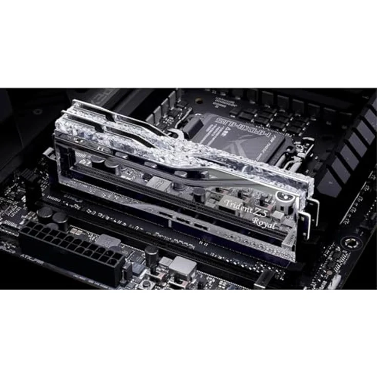G.Skill Trident Z5 Royal Neo, 32 GB DDR5-6000 Dual-Kit, RGB-Beleuchtung, kristallines Acrylglas – Bild 4