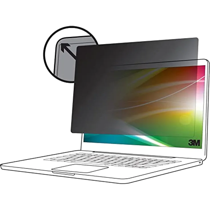 3M Bright Screen Blickschutz MB Pro 16 2019 16 10 BPNAP004