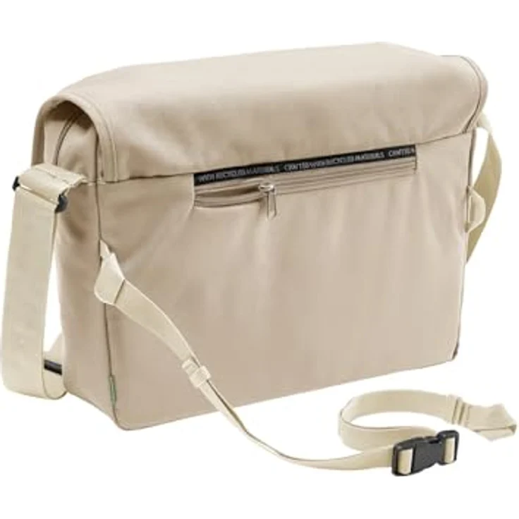 Vaude Coreway Messenger, Laptop-Tasche mit 38 cm Laptopfach, 100% PET, beige, 38 x 16 x 30 cm – Bild 5
