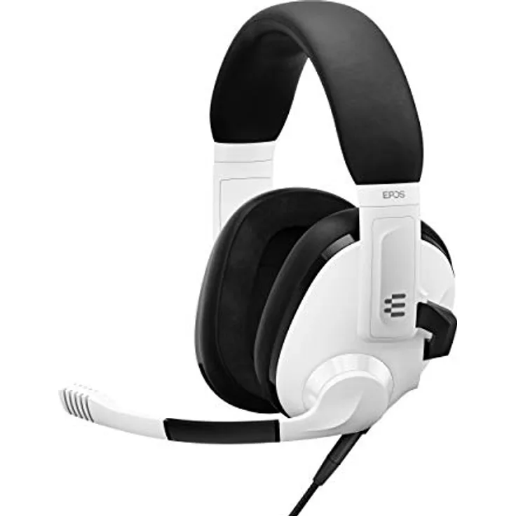 EPOS H3 Geschlossenes Akustisches Gaming Headset, Geräuschunterdrückendes Mikrofon, Plug & Play, Hohe Audio-Qualität, Individuell Einstellbar, Leicht, Ergonomisch, für PC, Mac, PS4, PS5, Switch, Xbox