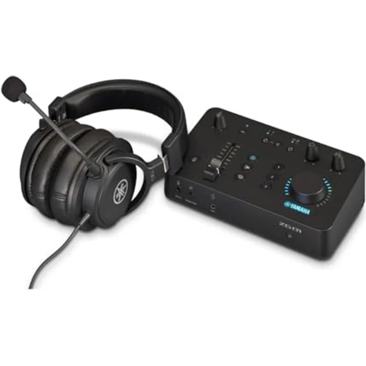 YAMAHA ZG01 All-in-One-Paket – Game Streaming Audiomixer & Studio Quality Headset – Virtueller Surround-Sound, 3D CHAT SPACE, Klarer Sprachaufnahme – Bild 1