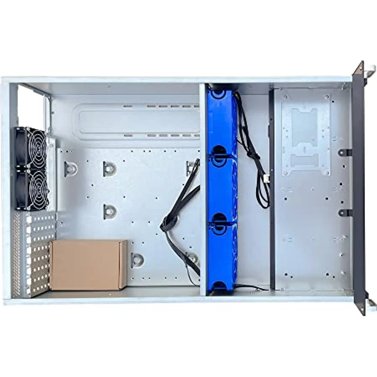 FANTEC SRC-4080X08 4HE 8xSAS&SATA ohne NT 8x3,5"/2.5"+2x2.5 intern HDD/SSD, 680mm, 6G Backplane – Bild 4