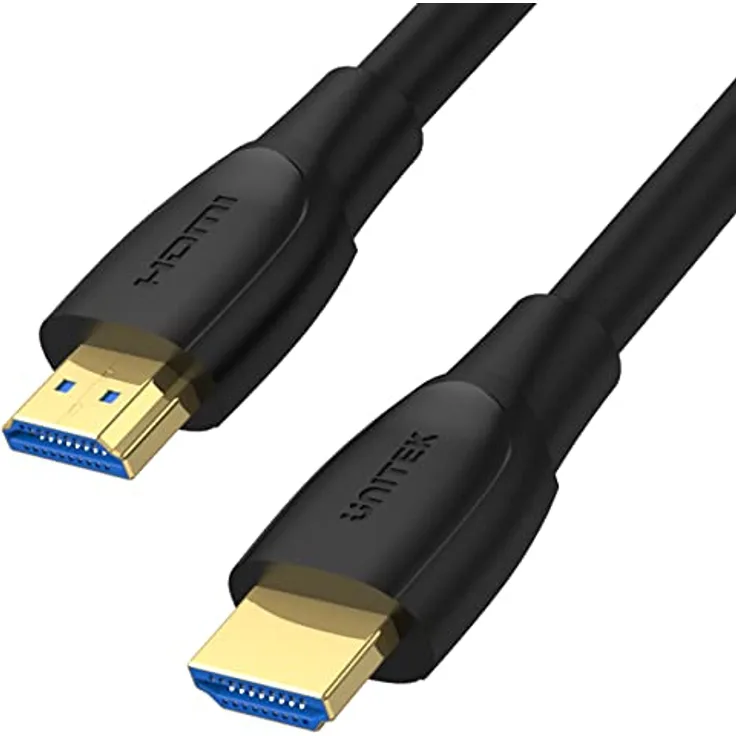 Kabel Unitek High Speed HDMI 2.0 4K C11041BK 10 M / 4K@60Hz Ultra HD/Vergoldeter Stecker / 18Gbps Bandbreite/Abwärtskompatibel/Unterstützt EDID inkl. Selbsterkennungsfunktion
