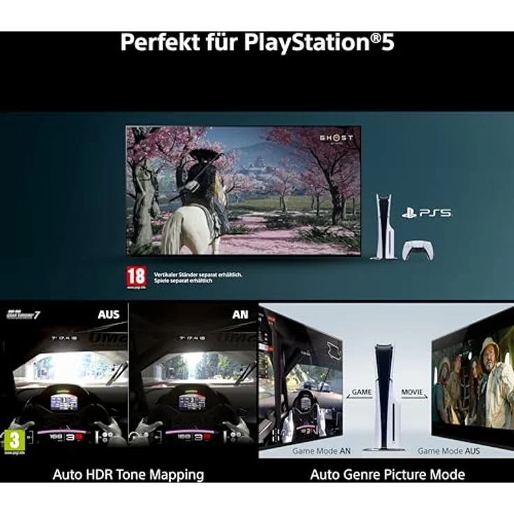 SONY BRAVIA 3 II K-85XR35M2, 85 Zoll LED TV mit HDR 4K, SMART TV, Dolby Atmos, Google TV – Bild 11