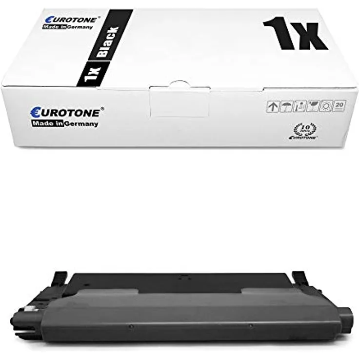Eurotone EOS-Toner Black kompatibel für Samsung CLP 310/315 + CLX 3170/3175, CLT-K4092S, 2.500 Seiten, Schwarz