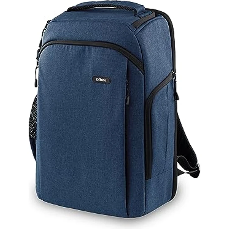 Dörr Prag Go Fotorucksack, 16 l, variabler Innenaufteilung, schnell zugreifbar, blau – Bild 1