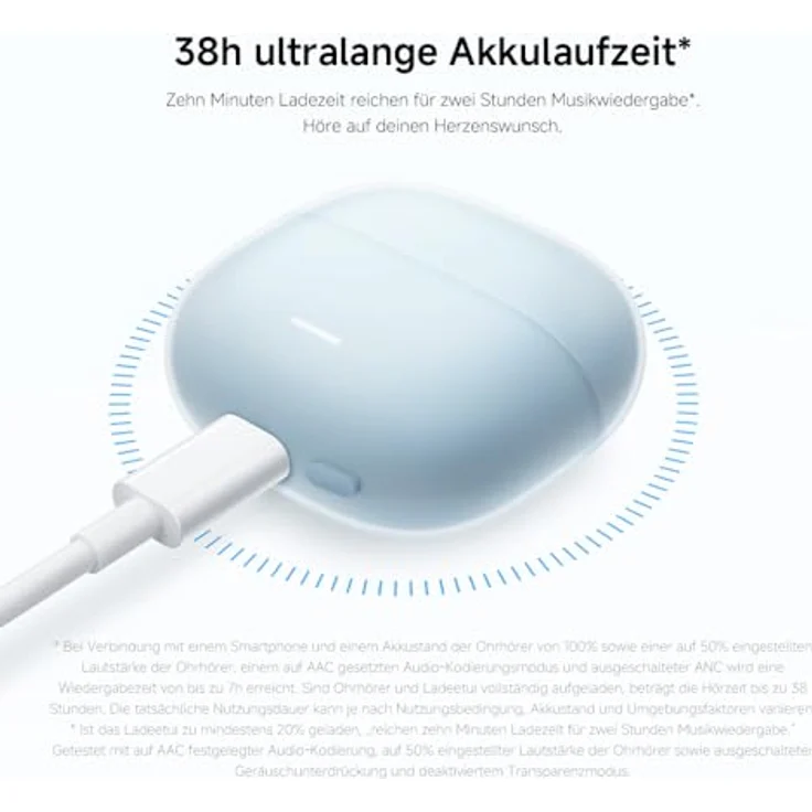 Xiaomi Redmi Buds 6 Lite Black, Aktive Geräuschunterdrückung, Titanbeschichtete Membran – Bild 11