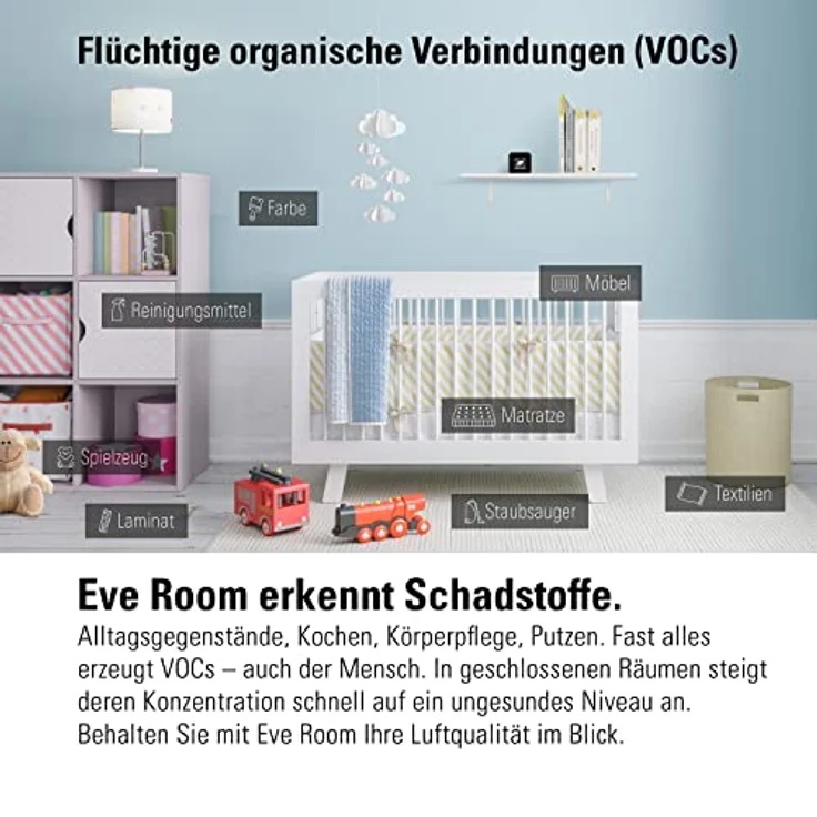 Eve Room Indoor Air Quality Monitor for Apple HomeKit – Bild 4