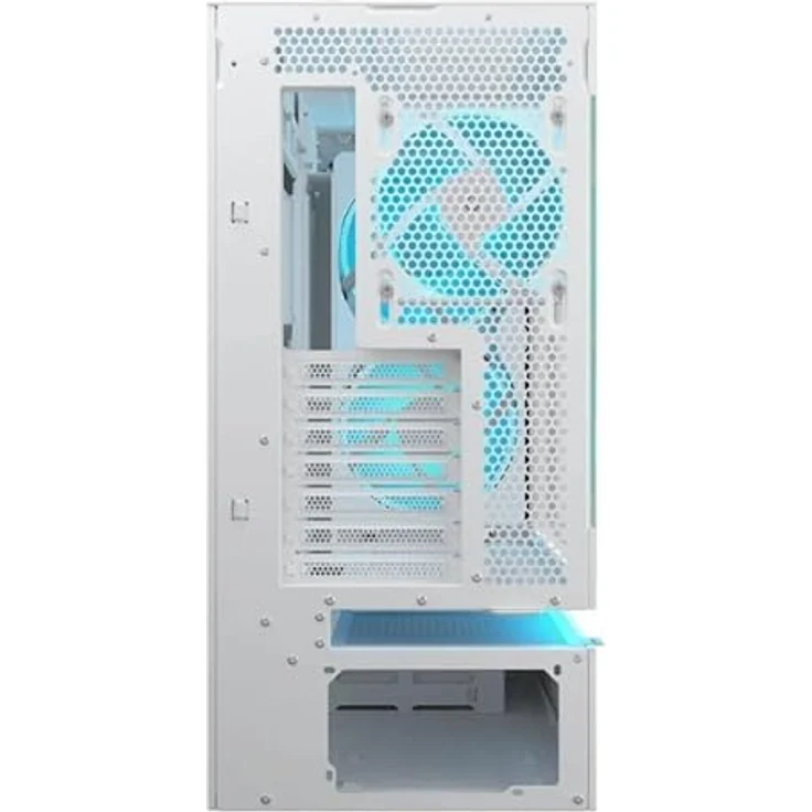 Cougar CFV235, Midi-Tower Gehäuse mit ARGB, Mesh-Design, Weiss, kompatibel mit ATX, mATX, Mini-ITX – Bild 4