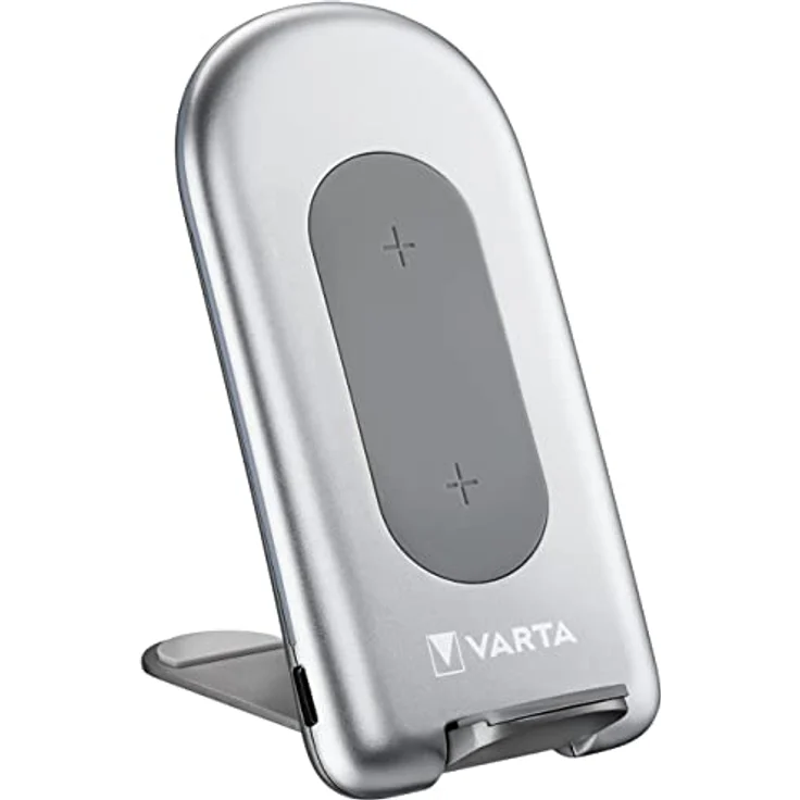 VARTA Ultra Fast Wireless Charger 15W Qi-Ladegerät (kabellos) Silber – Bild 3