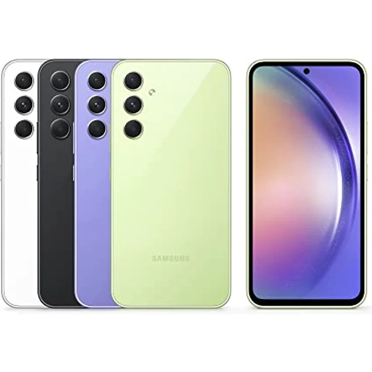 Samsung Galaxy A54 5G, Android Smartphone, 6,4 Zoll Dynamic AMOLED Display, 5.000 mAh Akku, 128 GB/8 GB RAM Handy in Awesome Graphite inkl. 30 Monate Herstellergarantie  – Bild 2