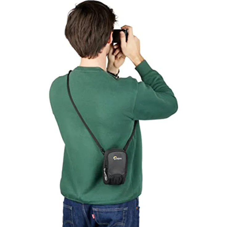 Lowepro Adventura Cs 20 III, Camera Pouch with Shoulder Strap, Rugged Protection, Belt Pouch for Mirrorless Camera, Compatible with Sony Rx100, Black – Bild 5