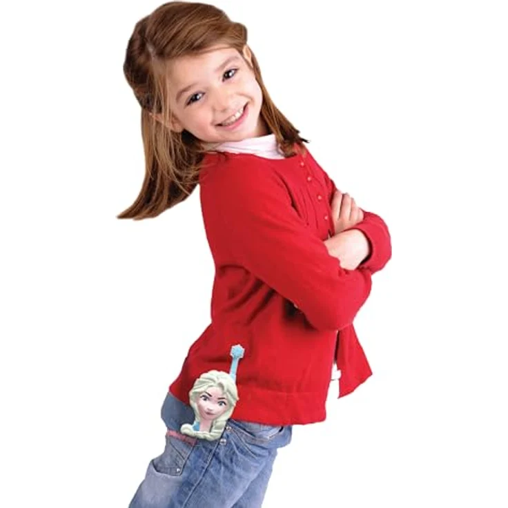 Lexibook 3D-Eisreich-Radios, Kinder-Walkie-Talkie mit 0,5 km Reichweite, braun, blau und gelb – Bild 6