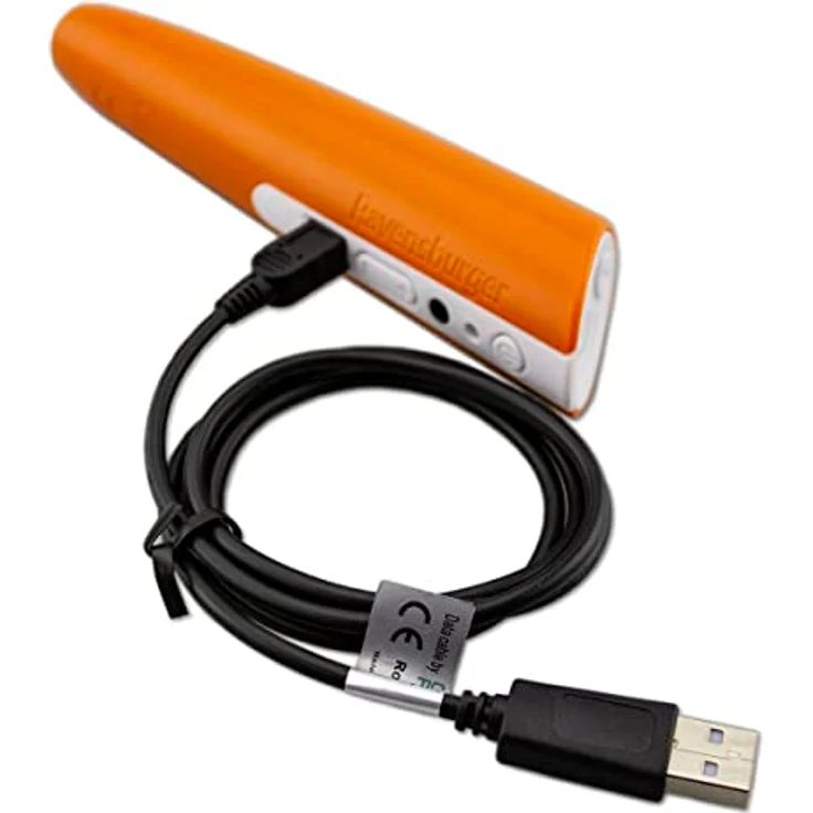 caseroxx USB-Datenkabel für Ravensburger TipToi (1/2/3 Generation), 100 cm, Ladekabel und Datenübertragung – Bild 5