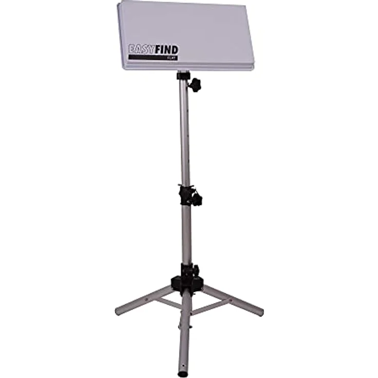 easyfind EasyFind Traveller Kit II, Camping Satellitenanlage inkl. Alu Dreibein Stativ, Flachantenne mit EasyFind II Technologie und Tragetasche, 1 Teilnehmer – Bild 4