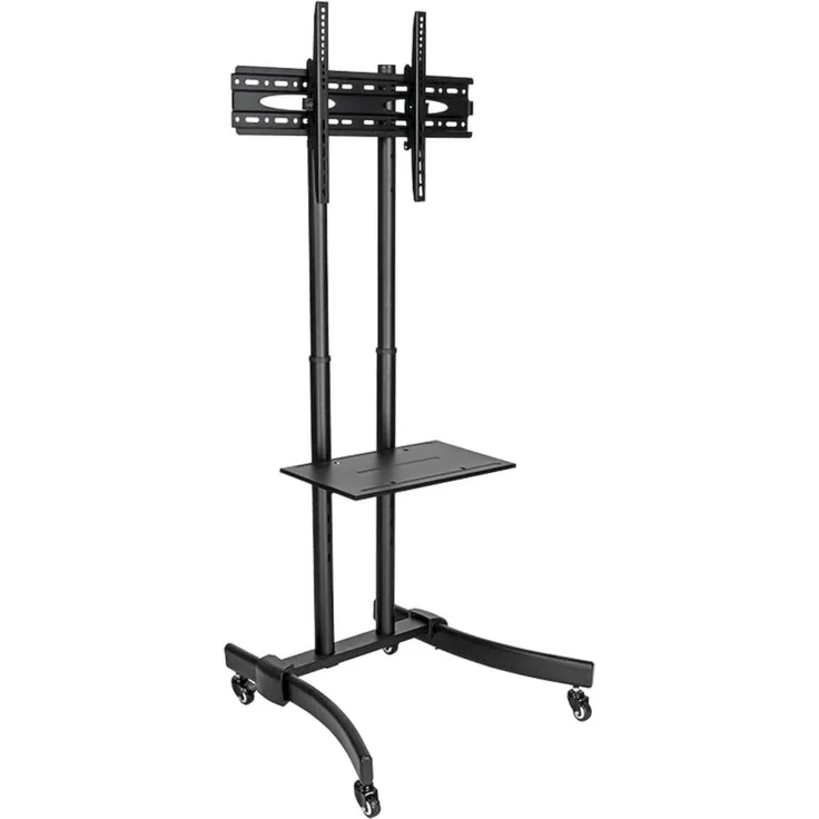 Eaton Rolling TV/Monitor Cart for 93,98cm 37inch to 177,8cm 70inch TVs and Monitors Classi (70", 40 kg), TV Ständer, Schwarz