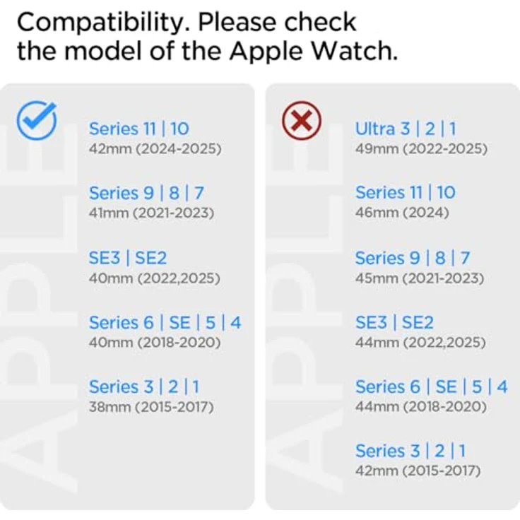Spigen Modern Fit Entwickelt für Apple Watch Armband für 40mm - 38mm Serie 5 - Serie 4 - Serie 3-2-1 - Roségold – Bild 3