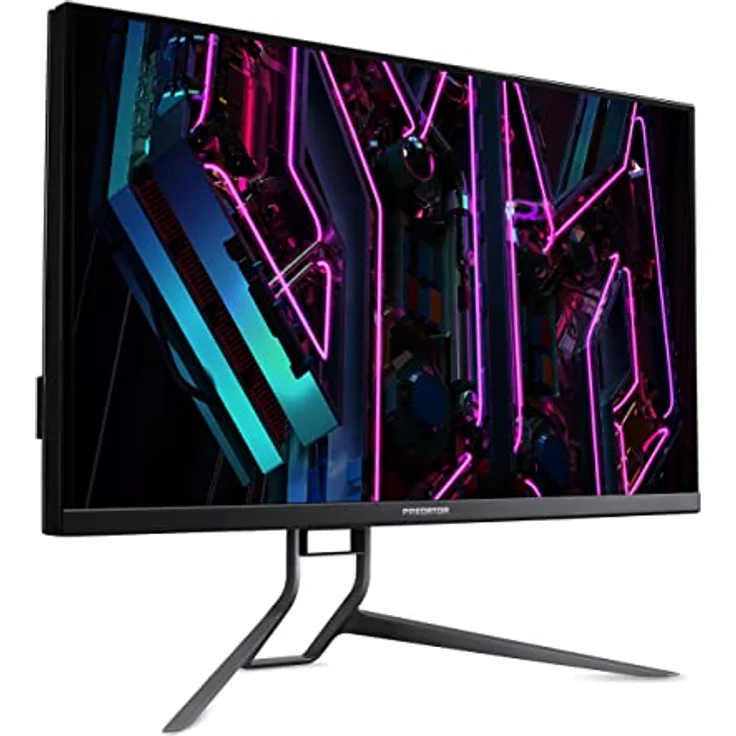 Acer Predator X32FP Gaming Monitor 32 Zoll (81 cm Bildschirm) 4K (UHD), 160Hz, 1ms(G2G), 4xHDMI 2.1, DP 1.4, höhenverstellbar, FreeSync Premium Pro, Schwarz – Bild 2