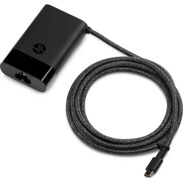 HP 65W Adptr Npfc Usb-C Slim (L24007-800), Notebook Netzteil mit USB-C Anschluss, kompakt und leicht
