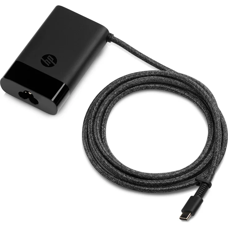 HP 65W Adptr Npfc Usb-C Slim (L24007-800), Notebook Netzteil mit USB-C Anschluss, kompakt und leicht