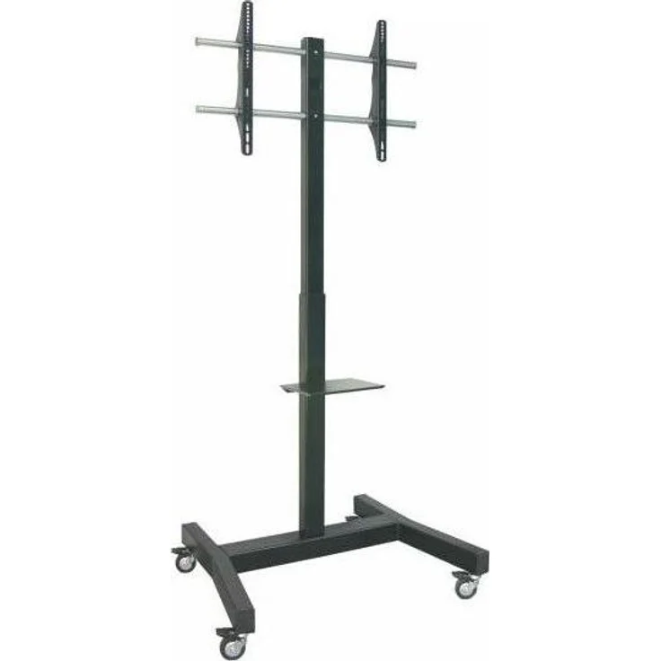 ITB OM07075 Flachbildschirm-Tischhalterung, 2,29 m (90"), höhenverstellbar, max. 80 kg, schwarz