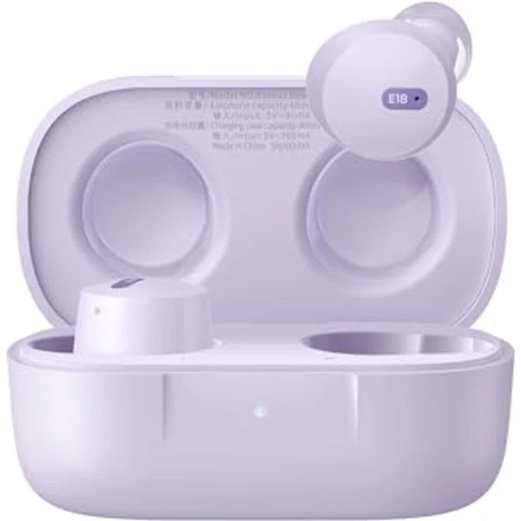 Baseus Bowie E18 TWS Bluetooth-Kopfhörer 5.3 IPX4 ENC, Lavendel – Bild 2