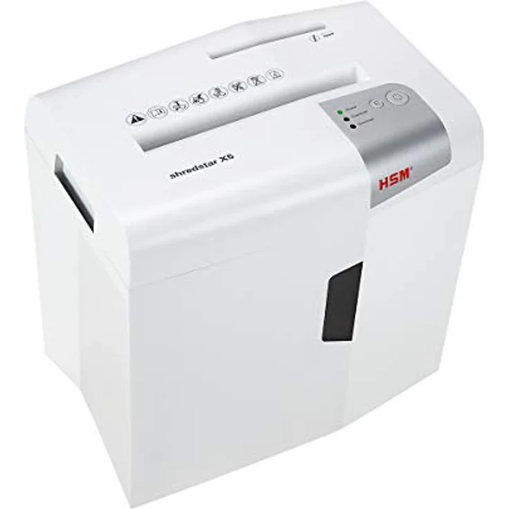 HSM shredstar X5 Aktenvernichter, Sicherheitsstufe P-4, 5 Blatt (Partikelschnitt) mit CD-Schredder – Bild 5