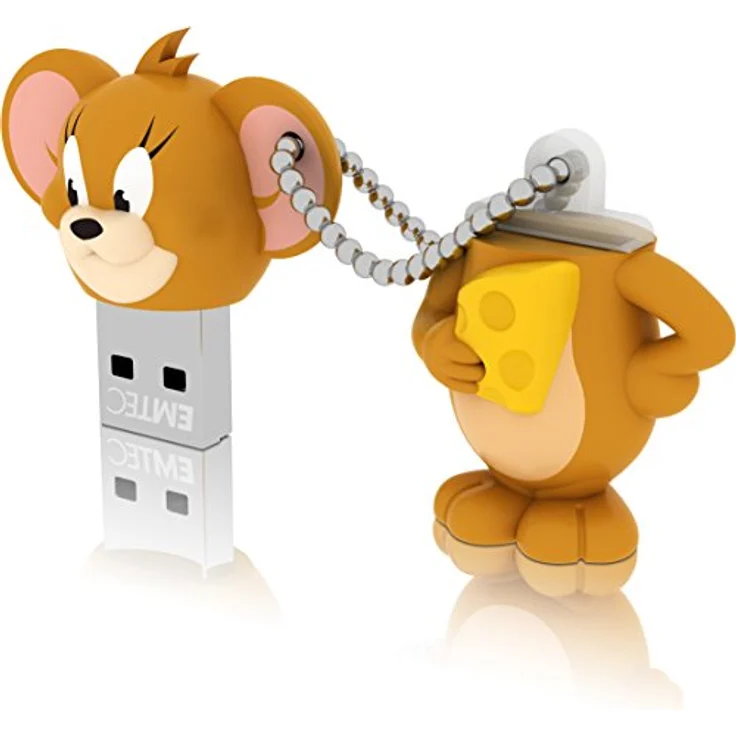 Emtec HB103 Diamant HB Jerry 16 GB USB 2.0 Capacity Mehrfarbig Player USB Flash – Leser USB Flash (16 GB, 2.0, USB Anschluss Type-a, 15 MB-s, Cap, Mehrfarbig) – Bild 4