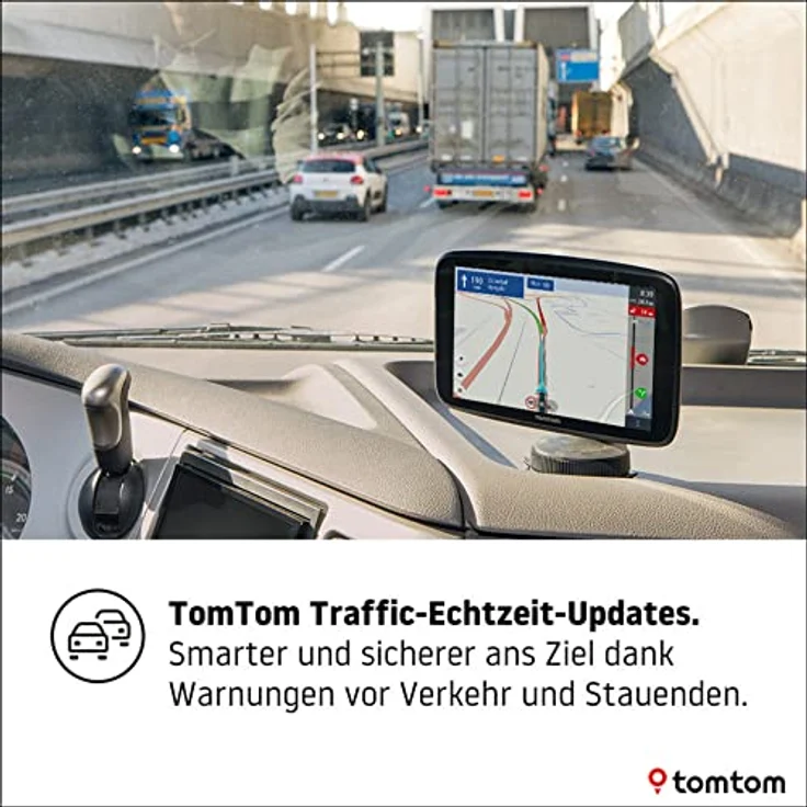 TomTom GO Expert EU 7" LKW/Trucker Navi, professionelle Navigation mit individuellen Routen und wöchentlichen Karten-Updates – Bild 5
