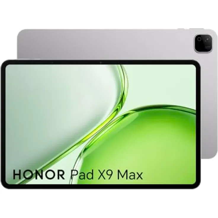 Honor Pad X9 Max, 33 cm (13"), 2500 x 1560 Pixel, 256 GB, 6 GB RAM, Android 16, Grau