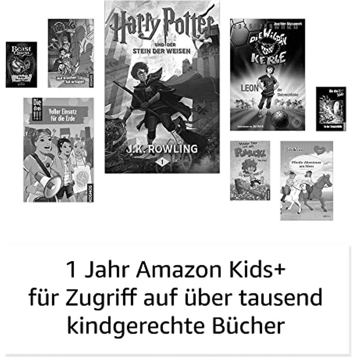 Kindle Kids (2022) – Mit Zugriff auf über tausend Bücher, Hülle und 2 Jahren Sorglos-Garantie – Weltraumwal-Design – Bild 2