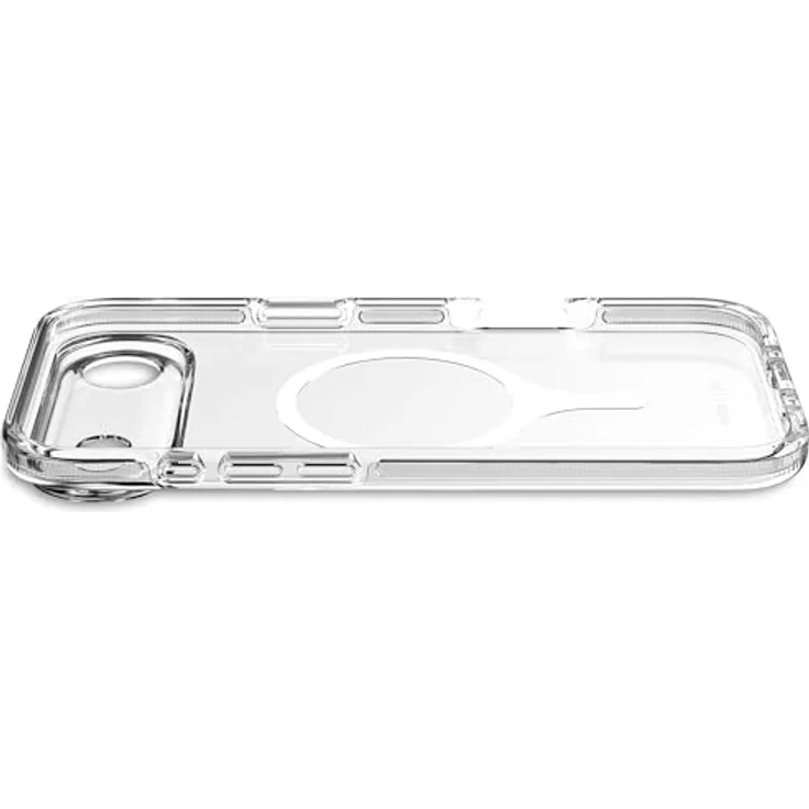 Decoded Transparent Clear Case für iPhone 17 Air, 100% recyceltes Material, Anti-Vergilbung, MagSafe-kompatibel, 4 Meter DropTec Schutz, kratzfest, schlanke Passform – Bild 4