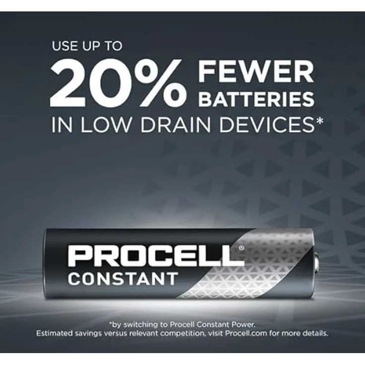 20 x Mini-Stilo Duracell Procell AAA Alkalin (2 Blister mit 10 Batterien) 20 Batterien – Bild 3