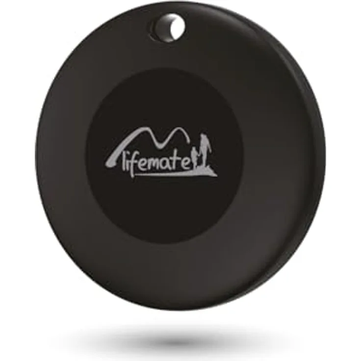 Lifemate Life Tag Duo, Bluetooth-Tracker für iOS/Android, Schlüsselfinder mit einfacher Einrichtung, 1er-Pack