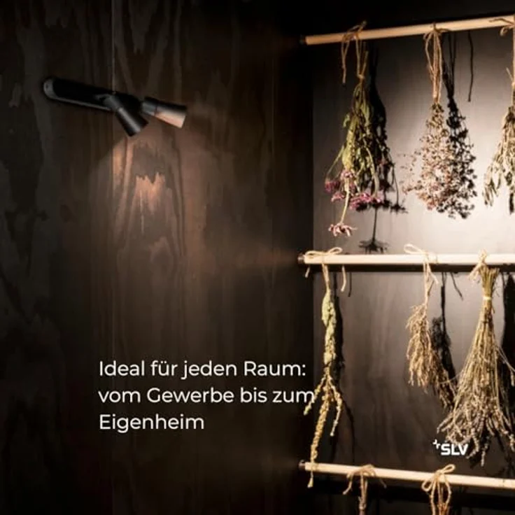 SLV PURI 2.0 CONE, Smarte Decken- und Wandleuchte, Schwarz – Bild 4