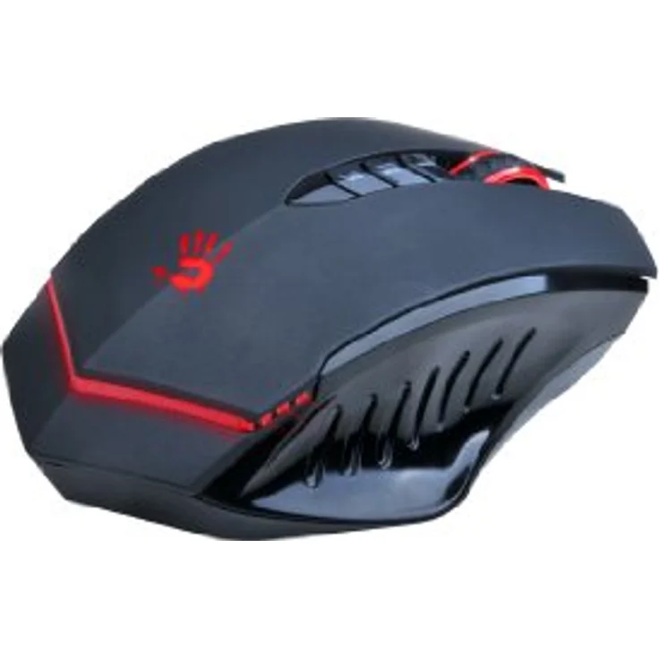 Bloody V8MA, Kabelgebundene Gaming Maus mit 3200 DPI, Metal Glides und AHEAD-Technologie, schwarz – Bild 3