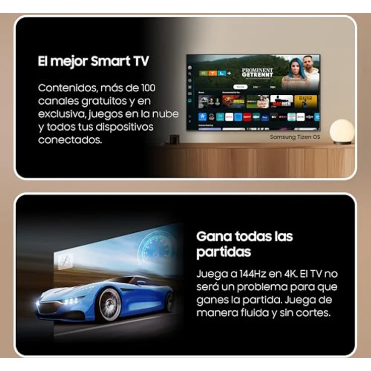 SAMSUNG Neo QLED TV 4K 2024 75QN90D, 75 Zoll Smart TV mit verbesserter 4K-Auflösung, Dolby Atmos und Q-Symphony, EyeComfort Modus, Gaming Hub – Bild 4