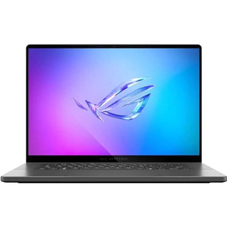 ASUS ROG Zephyrus G16 RTX 5060, 16" WQXGA OLED, AMD Ryzen AI 7 350, 32 GB RAM, 1000 GB SSD, Notebook, Grau – Bild 1