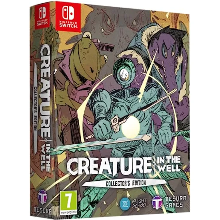 Tesura Games Creature in the Well Collector's Edition (PEGI Import) - Pinball with swords, Dungeon-crawler, Over 20 unique items, Collector's Box, Original Soundtrack, Keychain