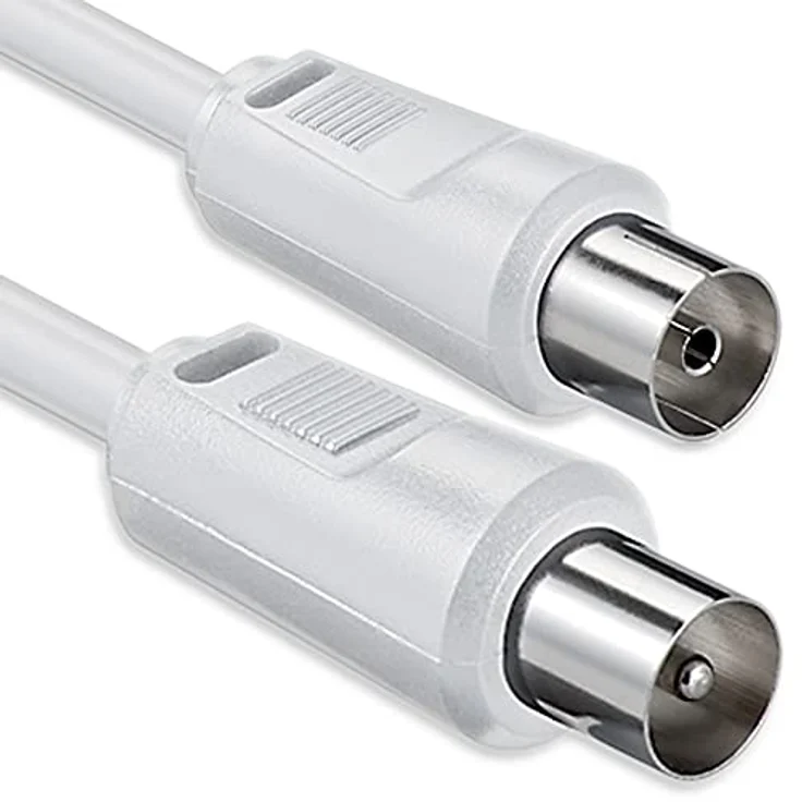 1aTTack BK 150 Koaxial Anschluss-Kabel 1,5m weiß – Bild 2