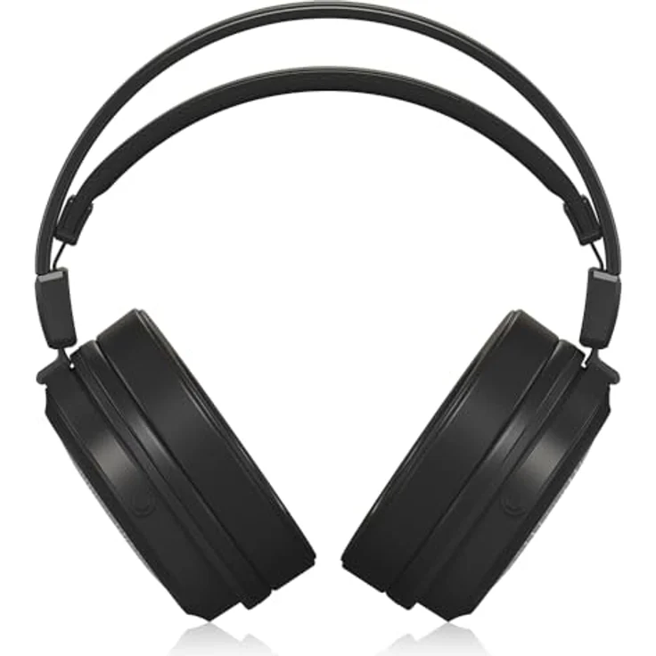 Behringer Alpha Retro-Stil Kopfhörer, Ohrumschließend mit 50-mm-Treibern, abnehmbares Audiokabel, inklusive 3,5 auf 6,3 mm Adapter und Hülle – Bild 2