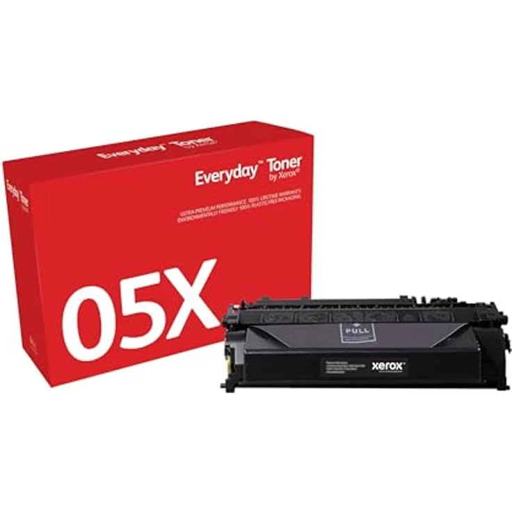 Xerox Everyday 006R03839, Laser Toner Schwarz für Canon ImageCLASS LPB3470/LPB3480, HP LaserJet P2055, bis zu 6500 Seiten – Bild 1