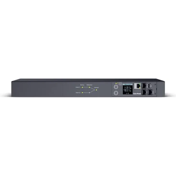 Cyberpower PDU44004 Single-Bank Switched Automatic Transfer Switch (ATS) 10A, 12xC13