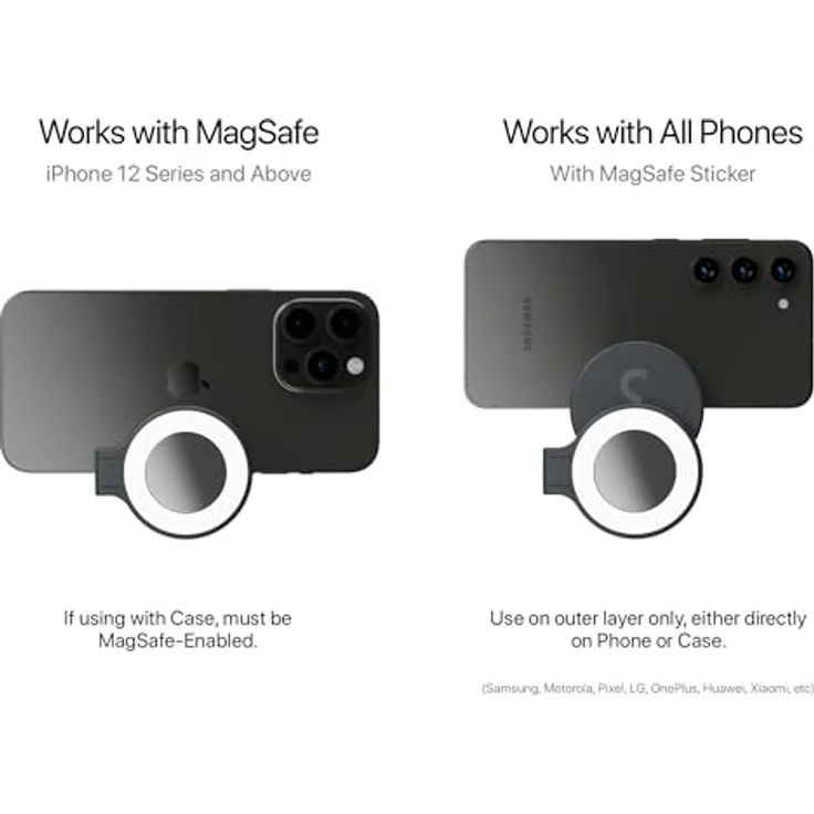 ShiftCam SnapGrip Creator Kit, Smartphone Halterung mit SnapPod und SnapLight, magnetisch, Blau – Bild 6