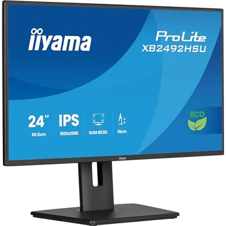 iiyama Prolite XB2492HSU-B1, 24" Full-HD IPS LED-Monitor, 120Hz, Höhenverstellung, Adaptive Sync, Energieklasse B