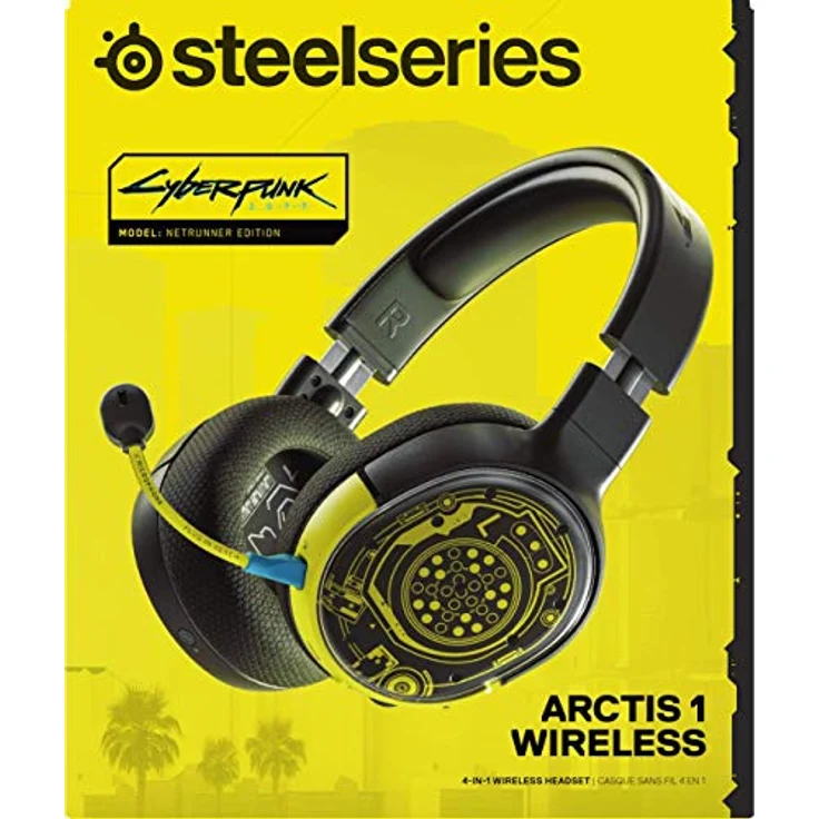 SteelSeries Arctis 1 Wireless Cyberpunk Netrunner Edition (61518) – Bild 12