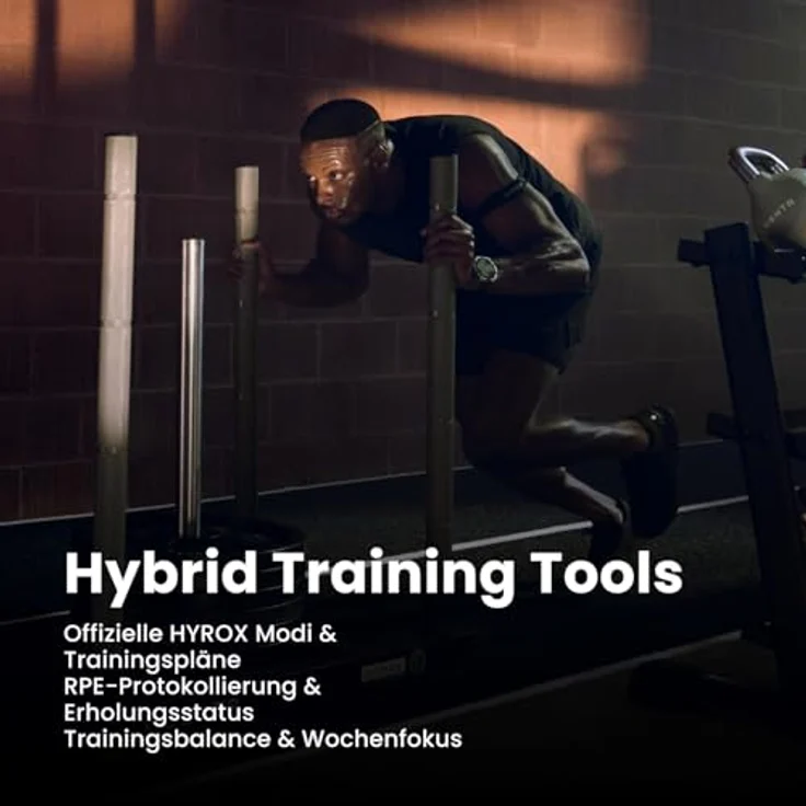 Amazfit Balance 3, Smartwatch mit 1.5 AMOLED-Display, 21 Tage Akkulaufzeit und HybridCharge™, Titanium Black – Bild 4